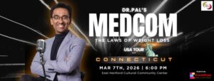 Dr Pal’s Medcom Standup Comedy Show in English-Connecticut