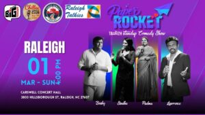 Paper Rocket – Tamil Standup show – RALEIGH