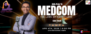 Dr Pal MEDCOM Standup Comedy show in English Tampa