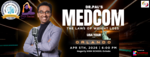 Dr Pal’S MEDCOM Standup Comedy show in English, Orlando
