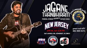 Jagane Thandhiram Tamil Musical Standup Comedy Show – New Jersesy