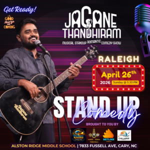 Jagane Thandhiram – Tamil Standup Comedy show Raleigh