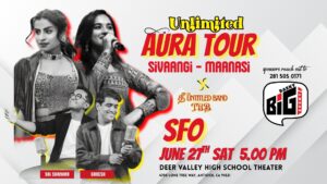 Unlimited Aura Tour – Sivaangi and Maanasi with The Untitled Band 🎤🎶🥰🔊🎸 -SFO